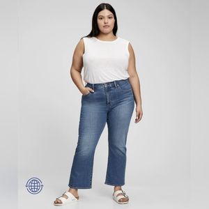 Gap Kickfit Highrise size 32 HEMMED